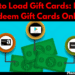 LOAD GIFT CARDS